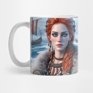 The viking woman Mug
